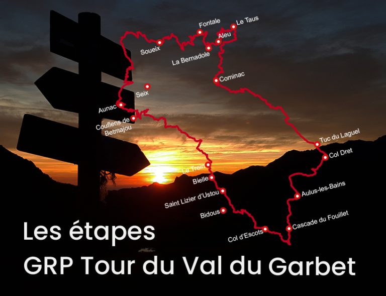Les étape du GRP Tour du Val du Garbet