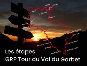 Les étapes du GRP Tour du Val du Garbet