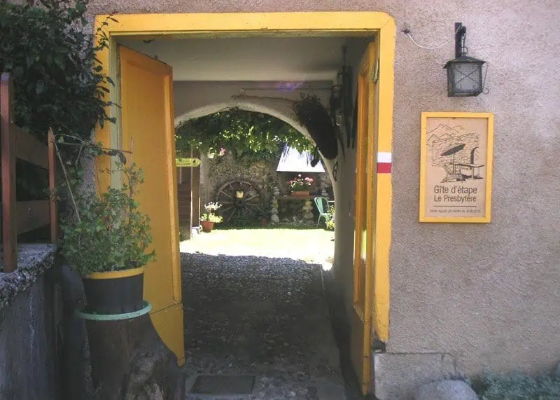 gîte d'étape Le Presbytère GRP Tour du Val du Garbet